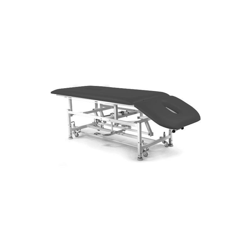 stół rehabilitacyjny z hydrauliczną zmianą wysokości leżyska