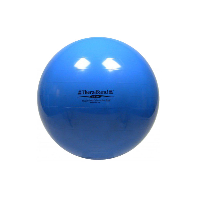 Piłka rehabilitacyjna - niebieska - 75 cm