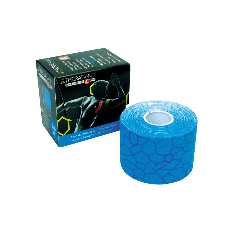 Kinesiology Tape Thera Band 5 cm x 31,4 m kolor niebieski