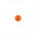 Piłeczka z kolcami - jeż - 6 cm - pomarańczowa