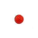 Piłeczka z kolcami - jeż - 9 cm - czerwona
