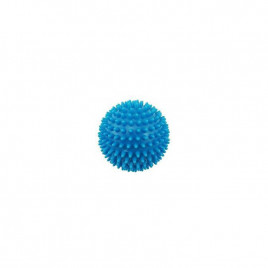 Piłeczka z kolcami  - jeż - 10 cm - niebieska