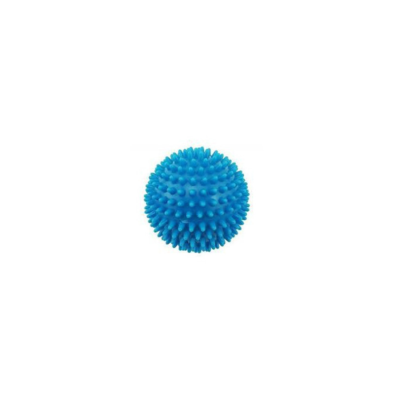 Piłeczka z kolcami  - jeż - 10 cm - niebieska