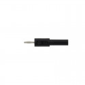 Adapter - przejściówka z 4 mm (gniazdo) na 2 mm (wtyk) - czarny