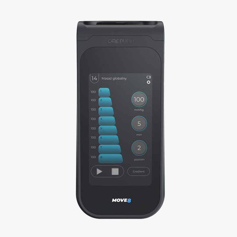 CarePump Move8 aparat do drenażu limfatycznego - seria SPORT