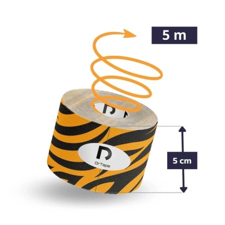 Wodoodporna taśma DrTape (5cm x 5m) - kolor TIGER