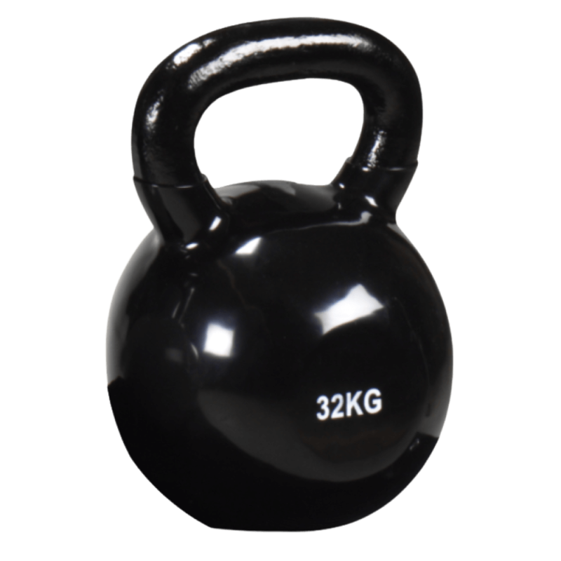 Kettlebell TRENDY 1 sztuka - 32 kg (czarny)