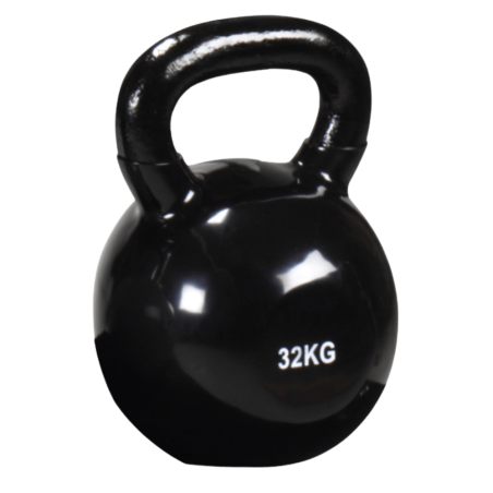 Kettlebell TRENDY 1 sztuka - 32 kg (czarny)